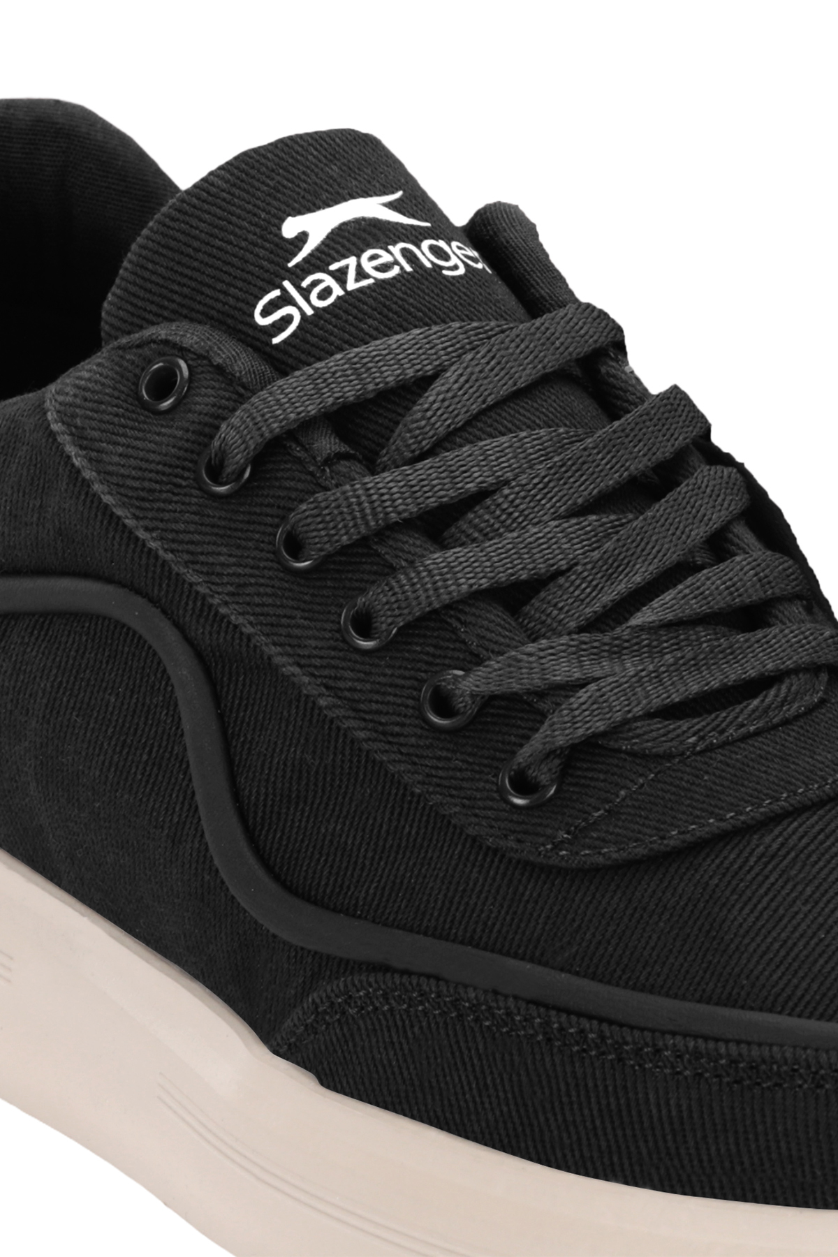 SLAZENGER DEMIRA I Erkek Siyah / Beyaz Günlük Spor Ayakkabısı görsel 4