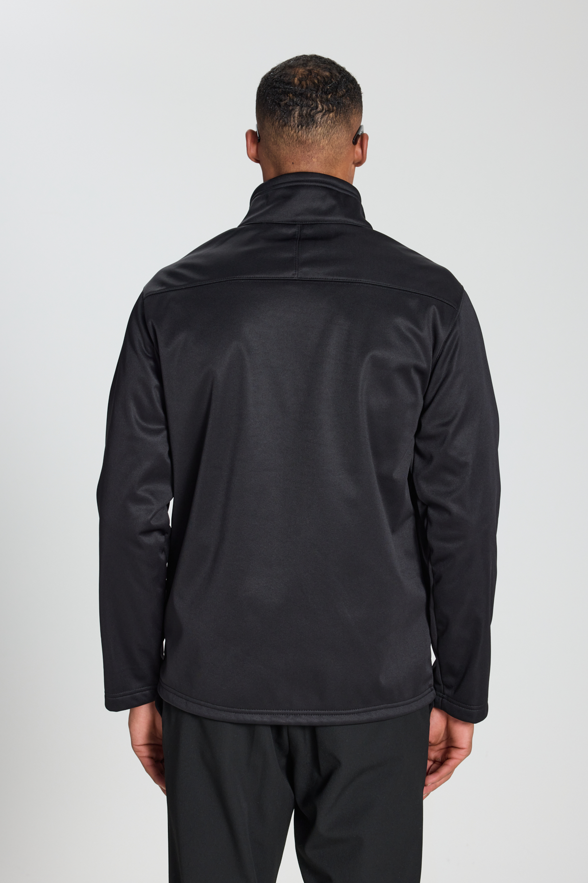 AC&Co / Altınyıldız Classics Erkek Siyah Sıcak Tutan Comfort Fit Rahat Kesim Dik Yaka Mont görsel 7