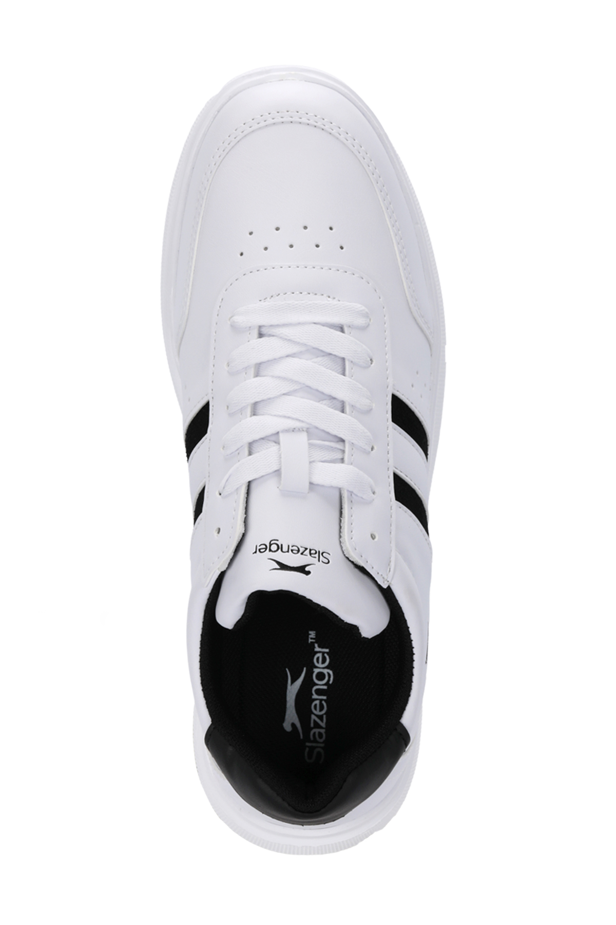 SLAZENGER DALLAS I Erkek Beyaz / Siyah Günlük Spor Ayakkabısı görsel 5