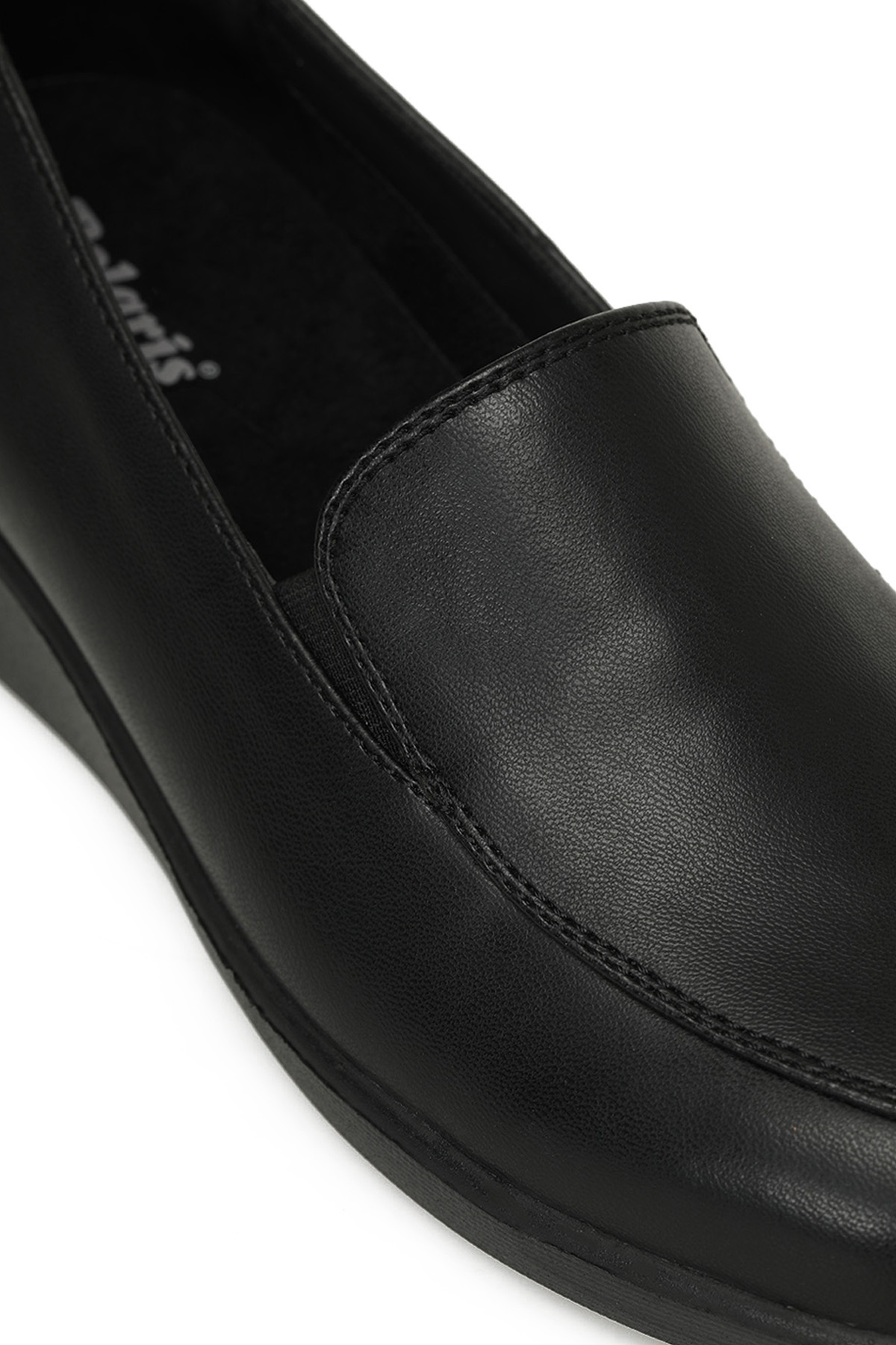 Polaris 167052.Z5PR Siyah Kadın Loafer görsel 7