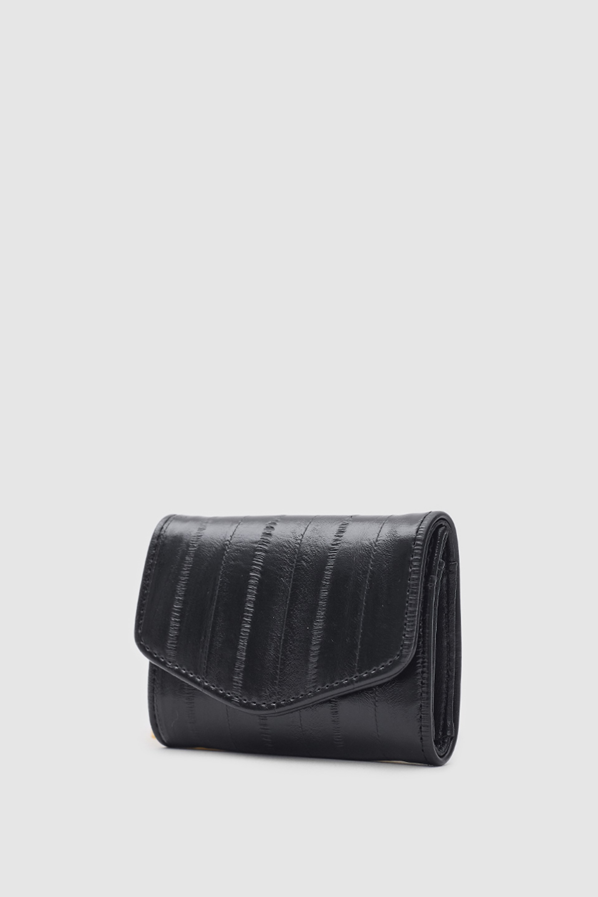 Shulebags Ette Kapaklı Kadın Cüzdan Siyah görsel 2