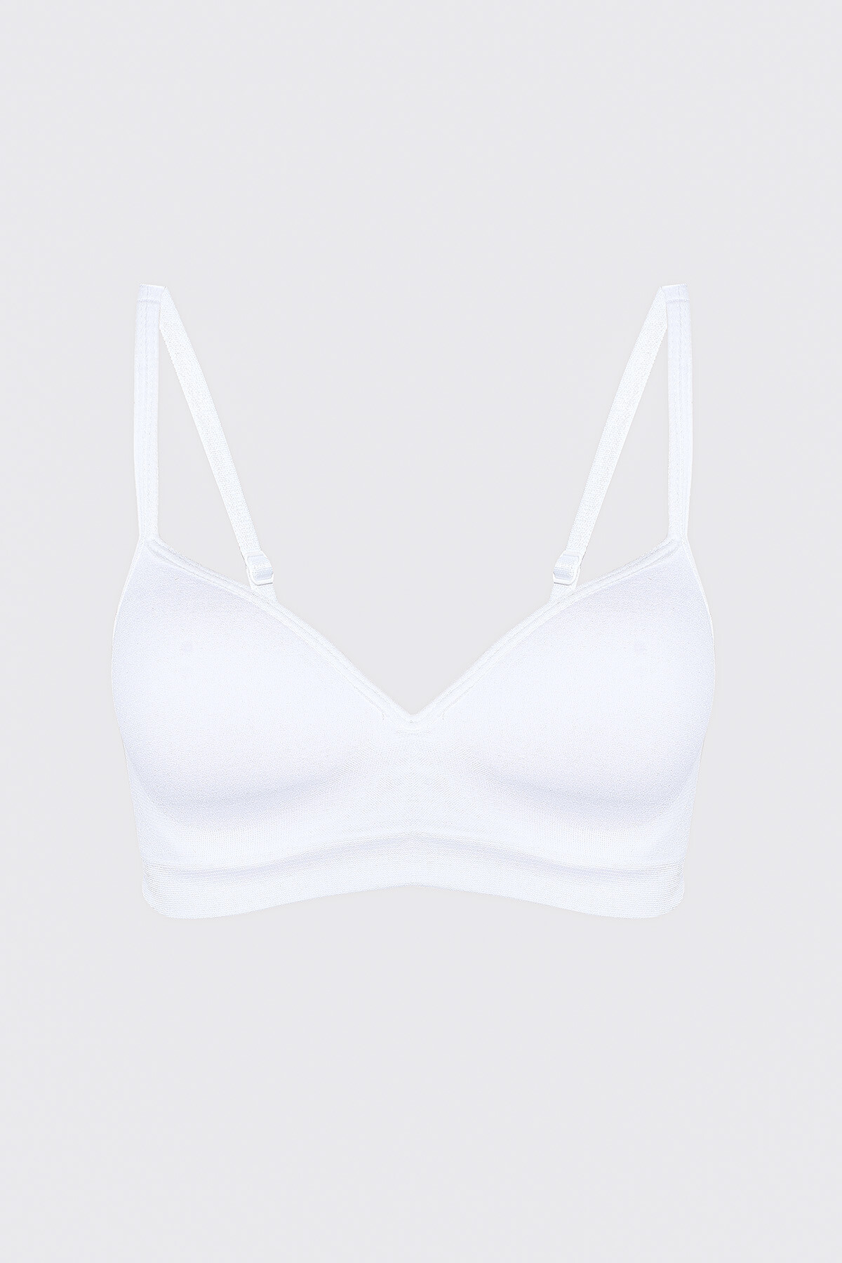 NBB Beyaz Covered Seamless Sütyen