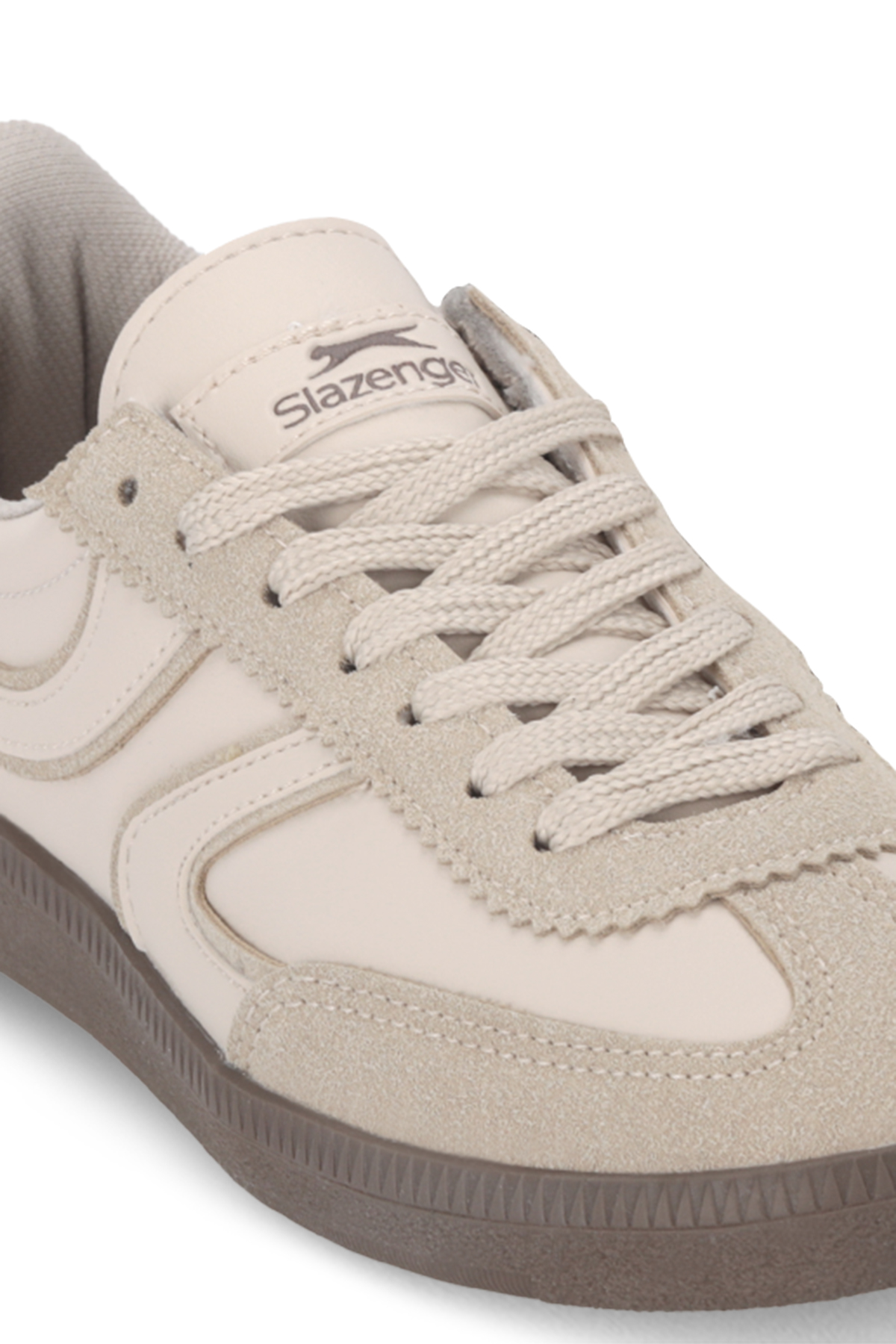 SLAZENGER ADDITION I Kadın Bej Günlük Spor Ayakkabısı görsel 4
