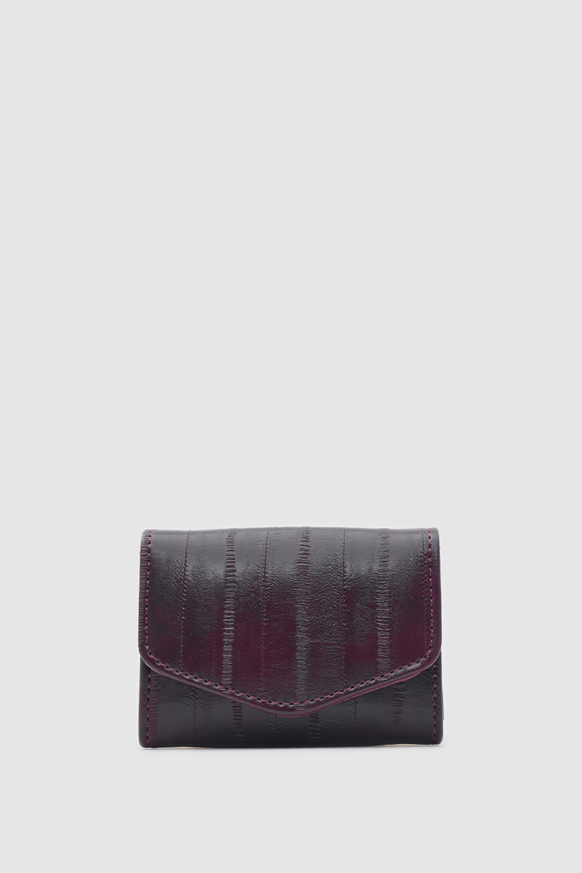 Shulebags Ette Kapaklı Kadın Cüzdan Bordo
