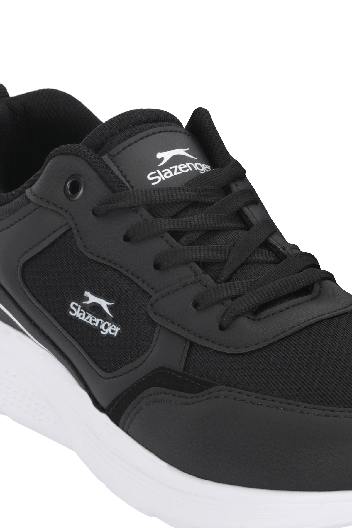 SLAZENGER ICONAS I Erkek Siyah / Beyaz Günlük Spor Ayakkabısı görsel 4
