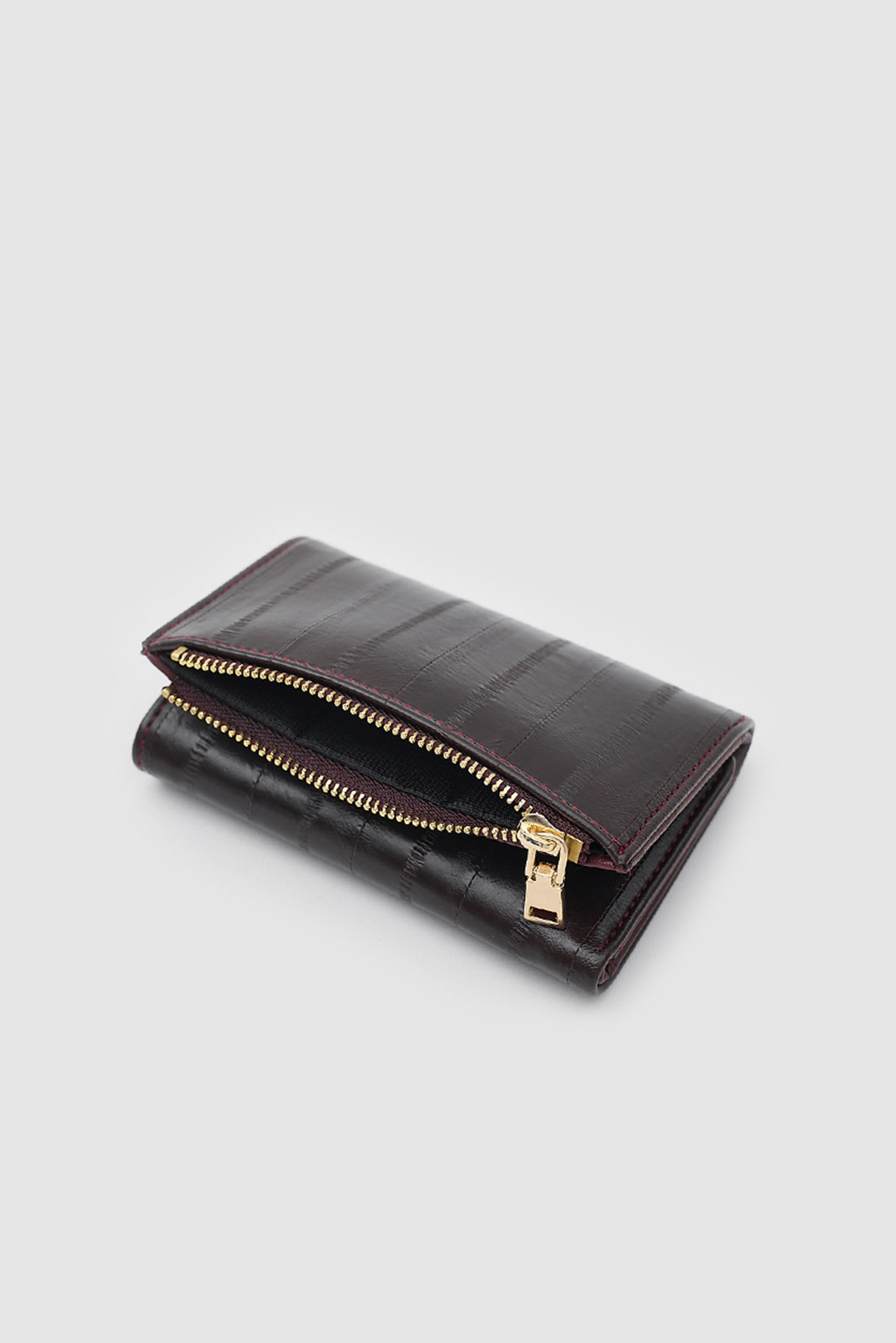 Shulebags Romy Kadın Cüzdan Bordo görsel 2