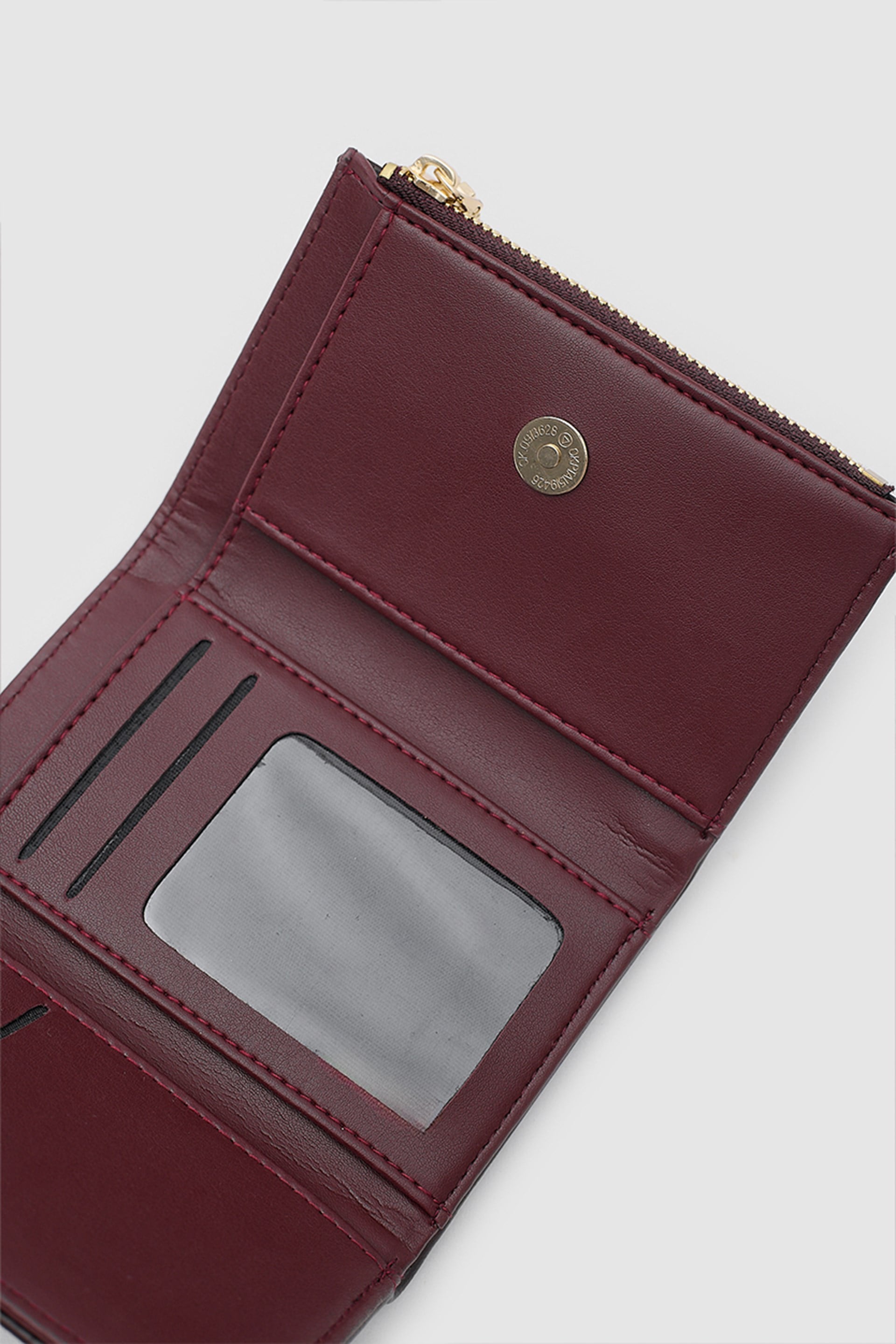 Shulebags Romy Kadın Cüzdan Bordo görsel 3