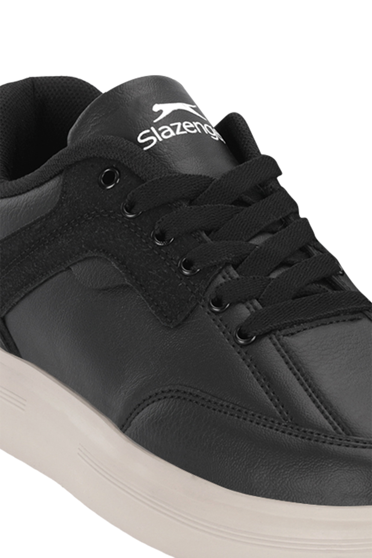 SLAZENGER DEADLOCK I Erkek Siyah / Beyaz Günlük Spor Ayakkabısı görsel 4