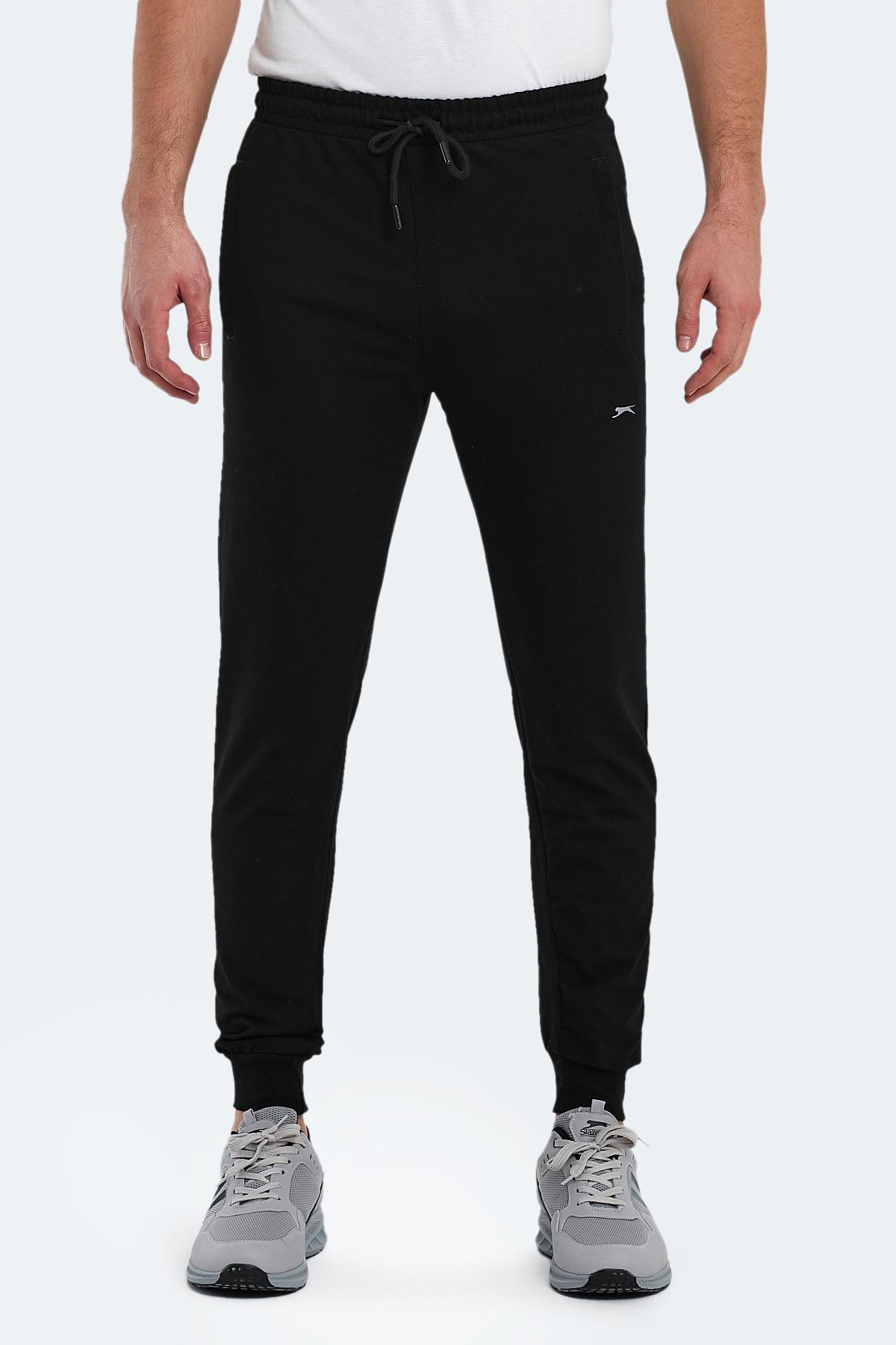 SLAZENGER OLUFTEN I Erkek Jogger Eşofman Altı Siyah görsel 2