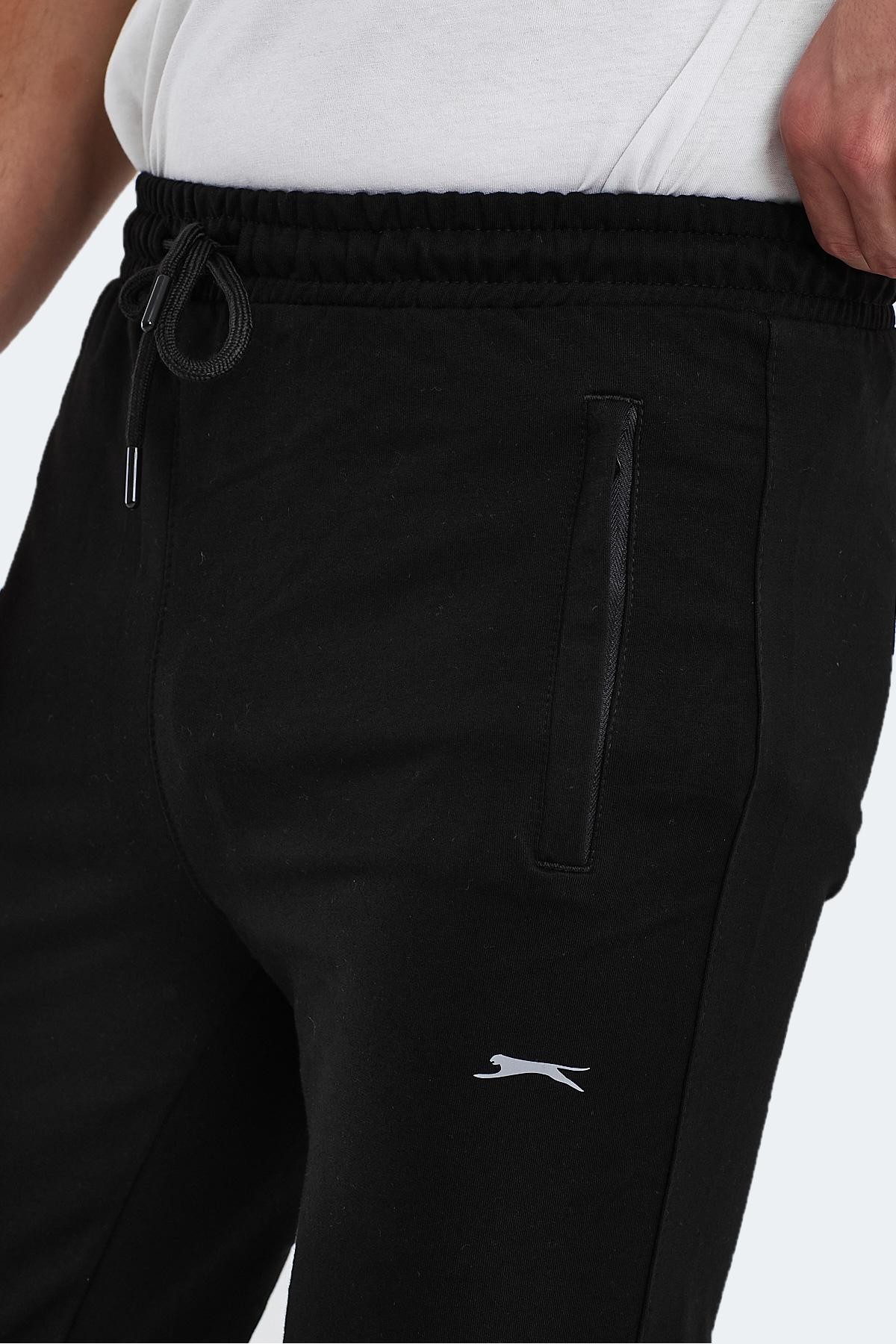 SLAZENGER OLUFTEN I Erkek Jogger Eşofman Altı Siyah görsel 4