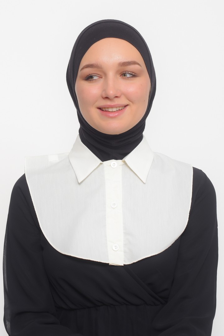Altobeh Kadın Premium Fake Gömlek Yaka Kurtarıcı Boyunluk görsel 3