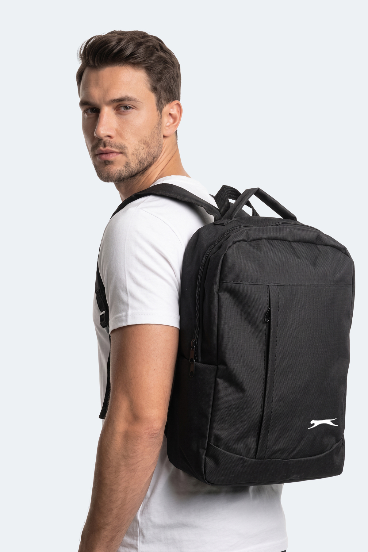 SLAZENGER GURESCA Unisex Siyah Sırt Çantası görsel 2