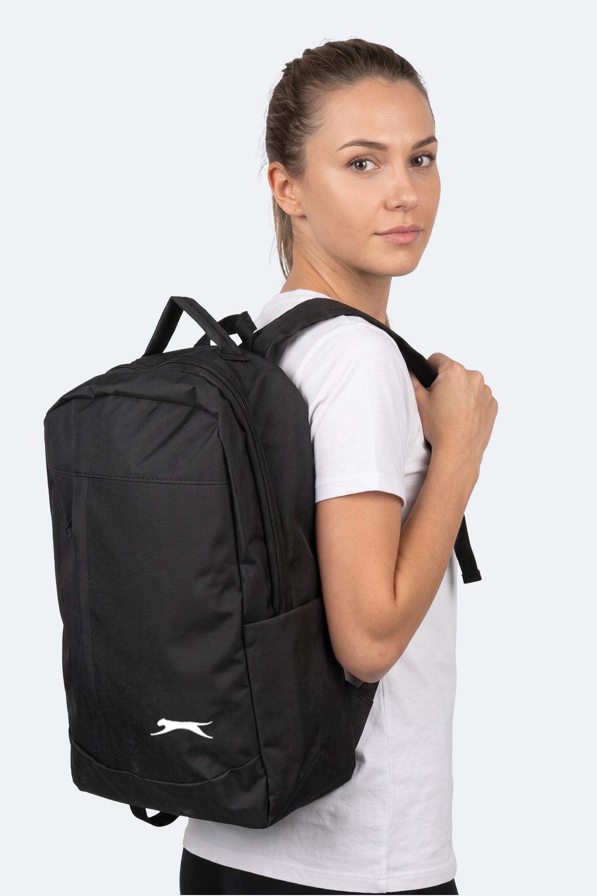 SLAZENGER GURESCA Unisex Siyah Sırt Çantası görsel 6