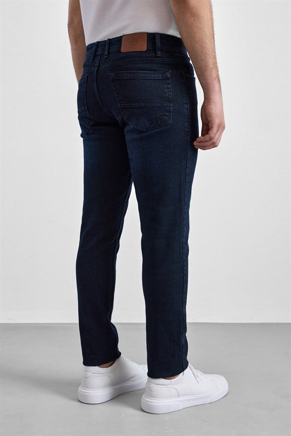 Süvari Lacivert Denim Pantolon görsel 4