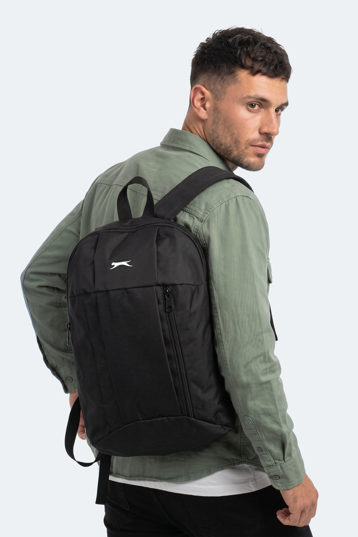 SLAZENGER GLOW Unisex Siyah Sırt Çantası görsel 2