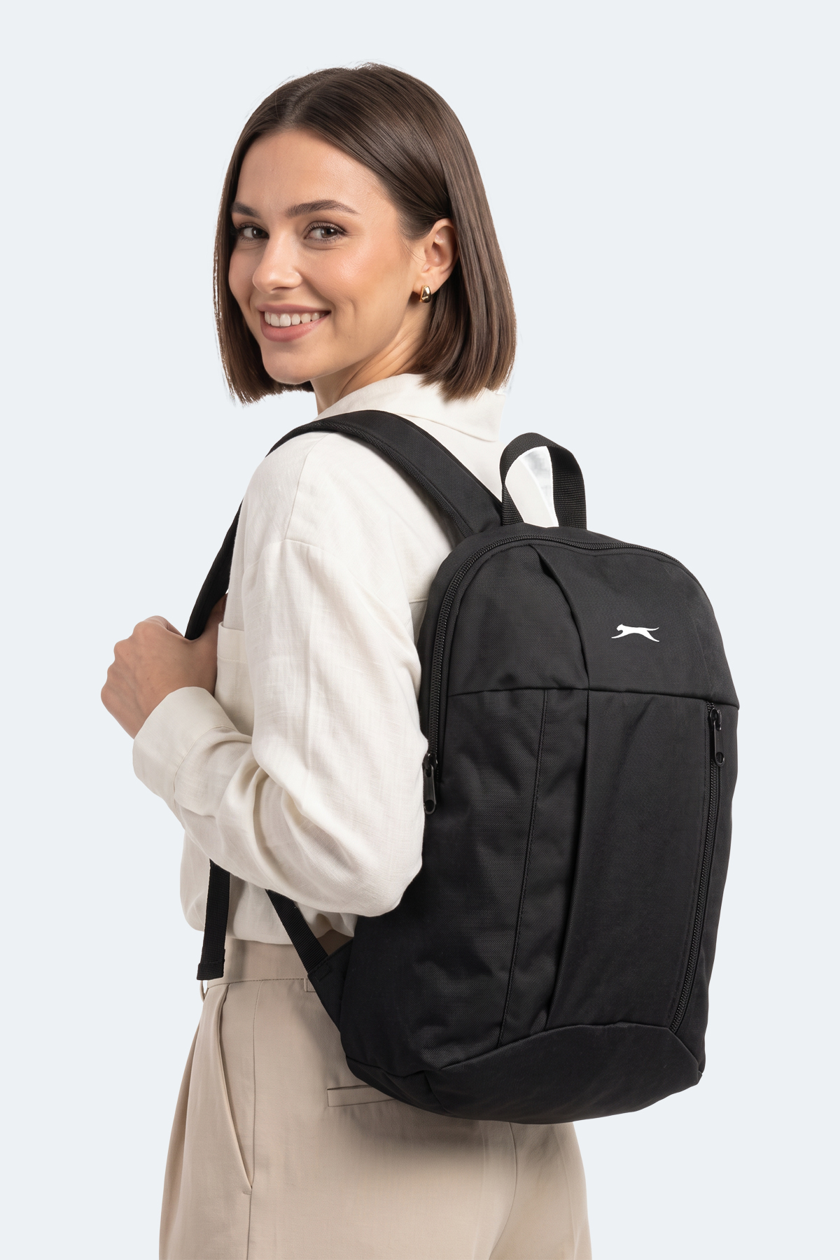 SLAZENGER GLOW Unisex Siyah Sırt Çantası görsel 3