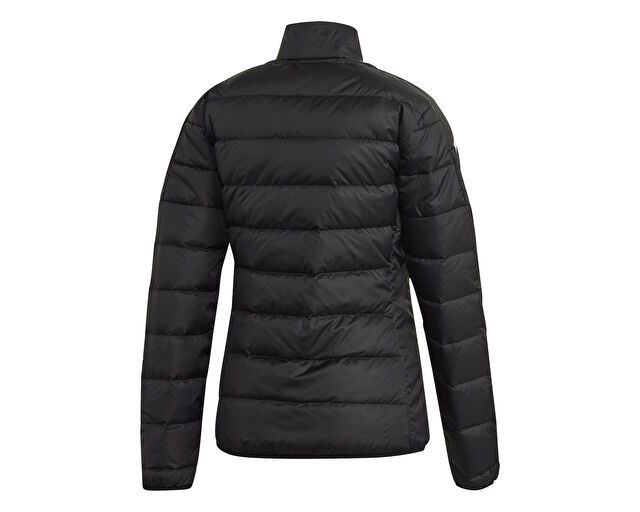 Adidas W Ess Down Jkt Kadın Günlük Mont GH4593 Siyah görsel 2