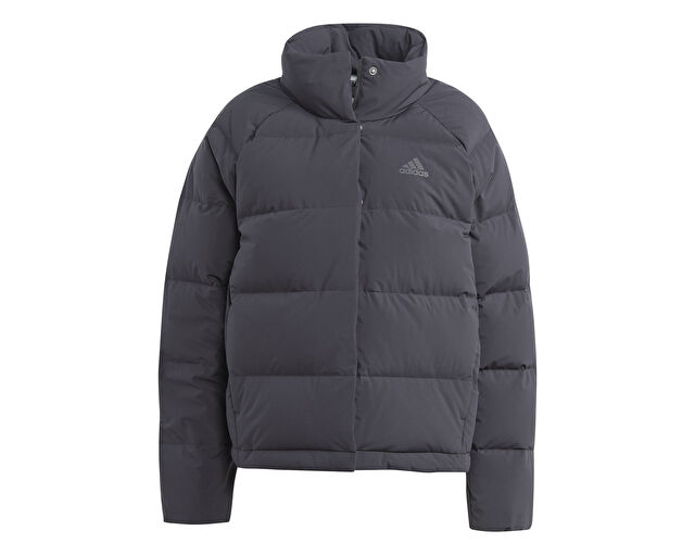 Adidas W Helionic Rlx Kadın Günlük Mont HY3939 Gri görsel 2