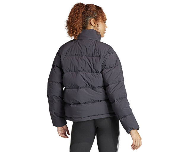 Adidas W Helionic Rlx Kadın Günlük Mont HY3939 Gri görsel 3