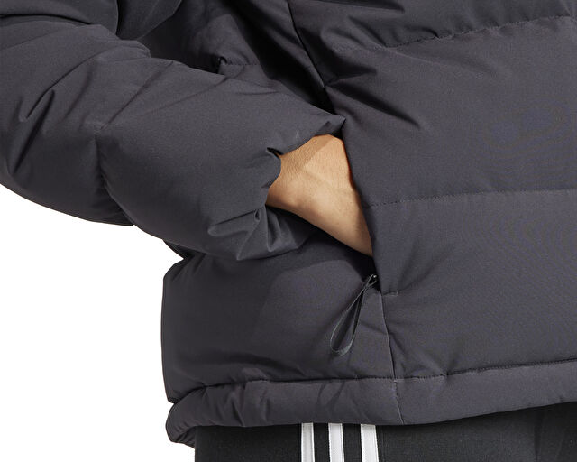 Adidas W Helionic Rlx Kadın Günlük Mont HY3939 Gri görsel 6