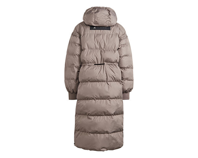 Adidas Asmc Long Puffa Kadın Günlük Mont IT5737 Kahverengi görsel 3