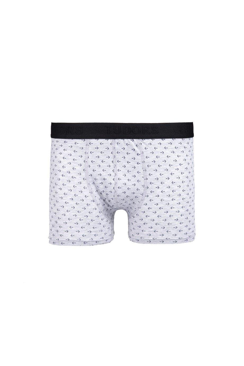 TUDORS Erkek 10'Lu Elastanlı Pamuklu Esnek Kumaş Premium Seri Boxer görsel 4