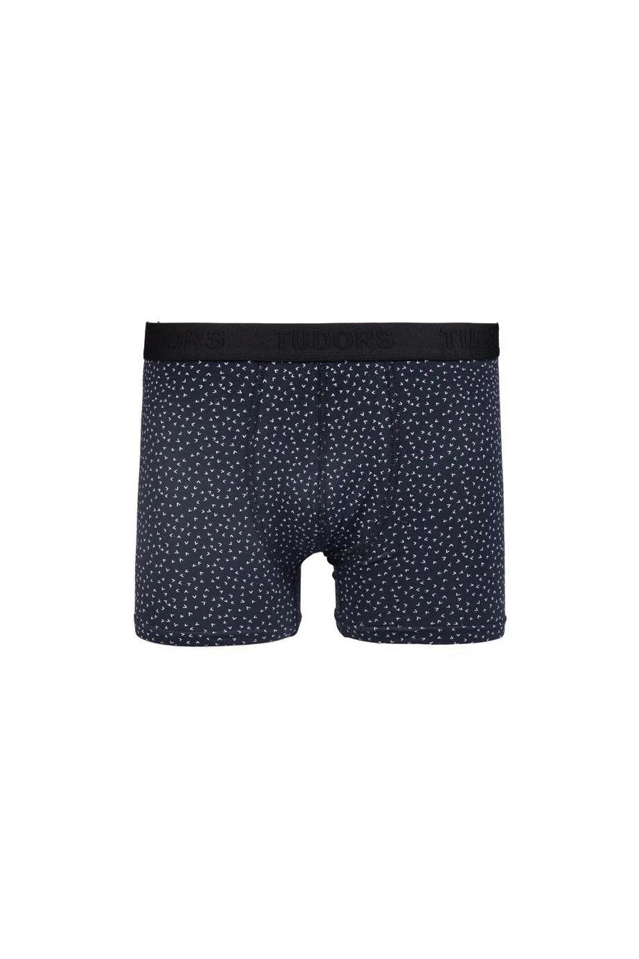 TUDORS Erkek 10'Lu Elastanlı Pamuklu Esnek Kumaş Premium Seri Boxer görsel 6