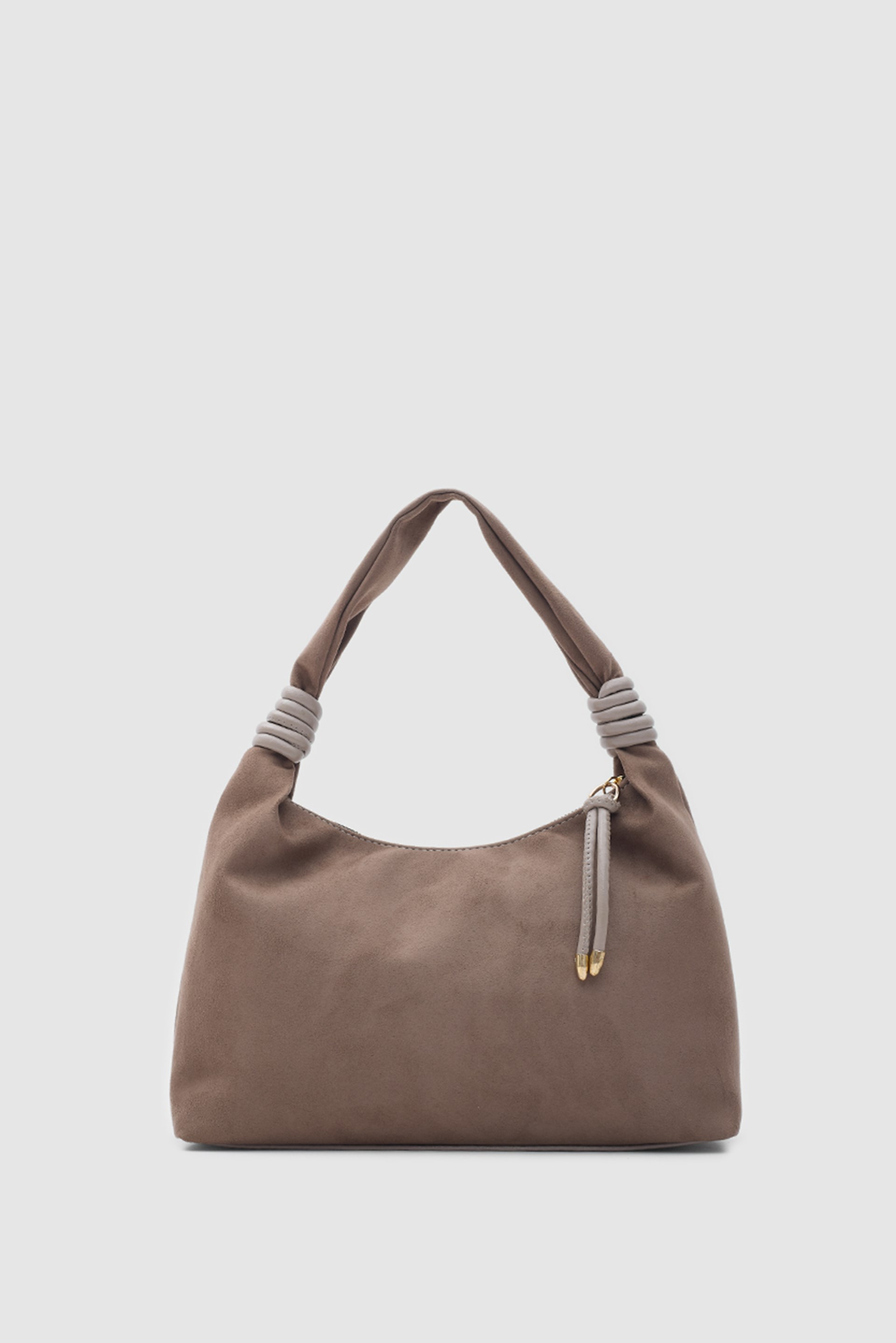 Shulebags Vesper Süet Omuz Çantası Vizon