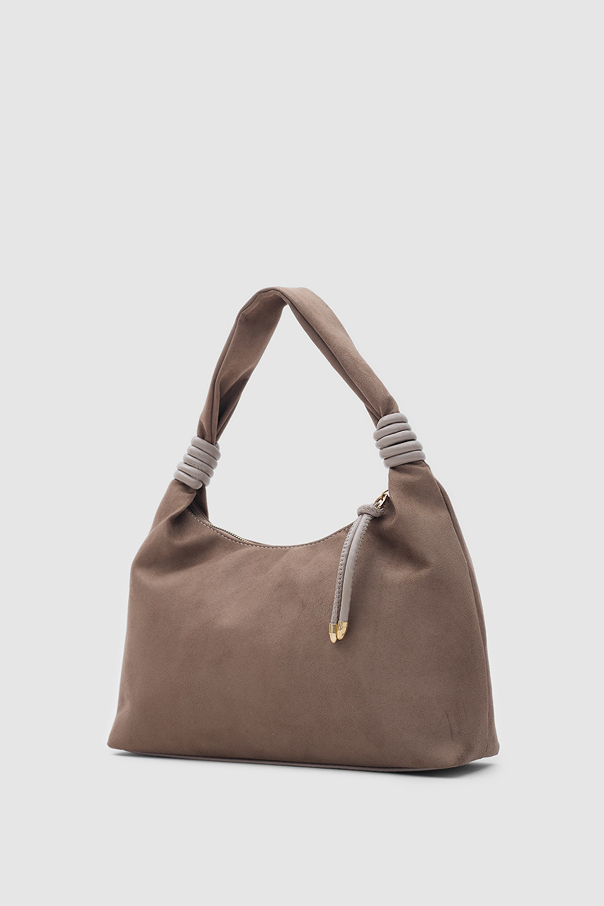 Shulebags Vesper Süet Omuz Çantası Vizon görsel 2