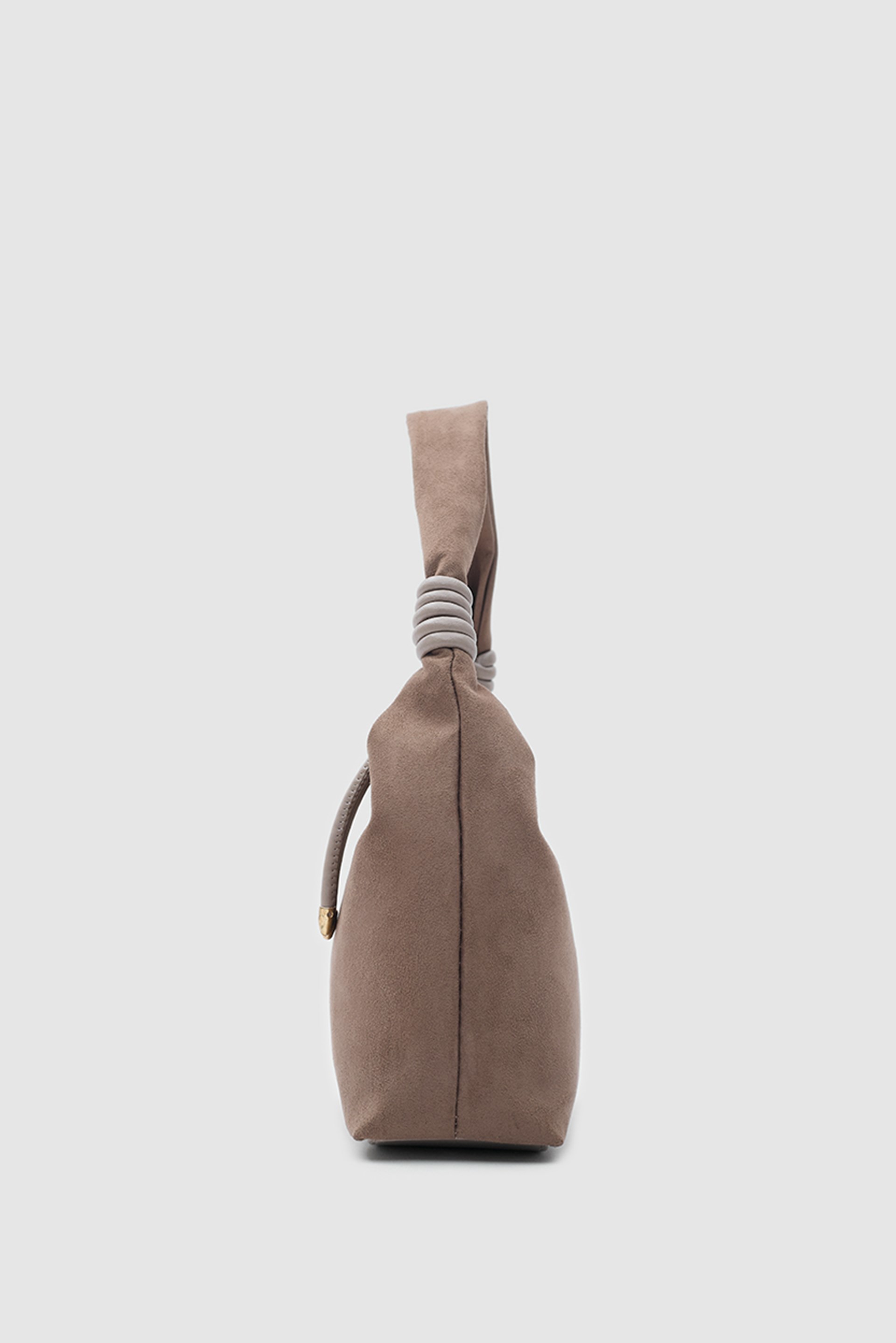 Shulebags Vesper Süet Omuz Çantası Vizon görsel 4