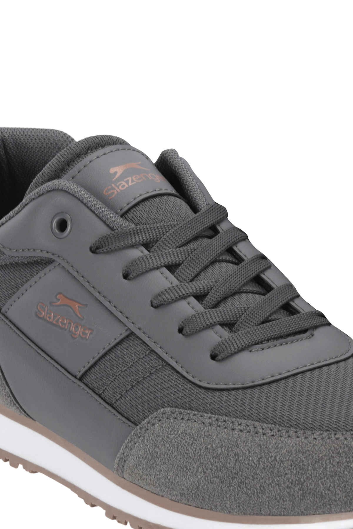 SLAZENGER ISKRA I Erkek Koyu Gri Günlük Spor Ayakkabısı görsel 4