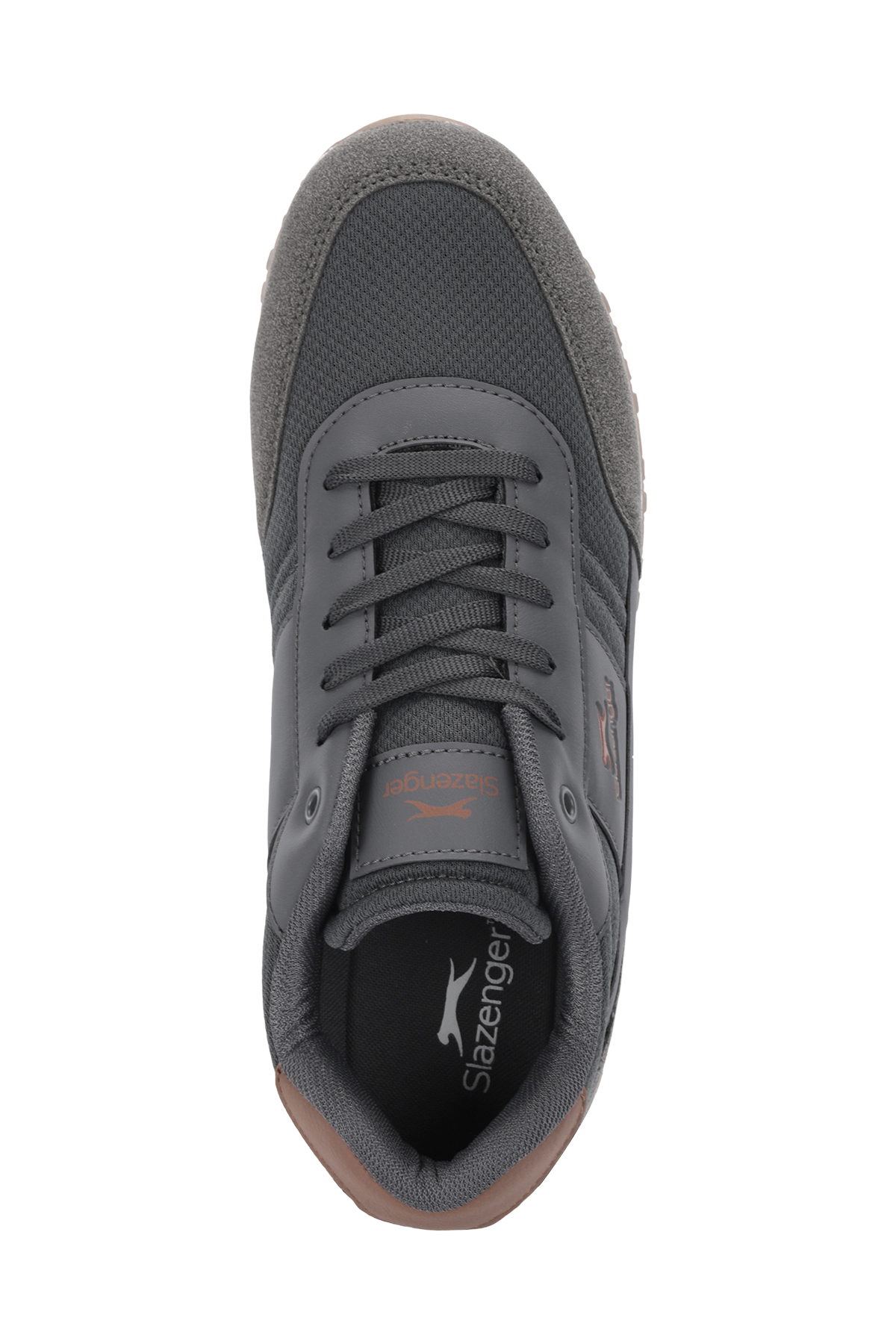 SLAZENGER ISKRA I Erkek Koyu Gri Günlük Spor Ayakkabısı görsel 5