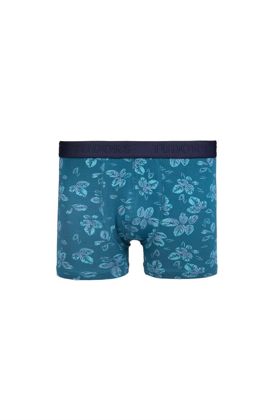 TUDORS Erkek 10'Lu Elastanlı Pamuklu Esnek Kumaş Premium Seri Boxer görsel 2