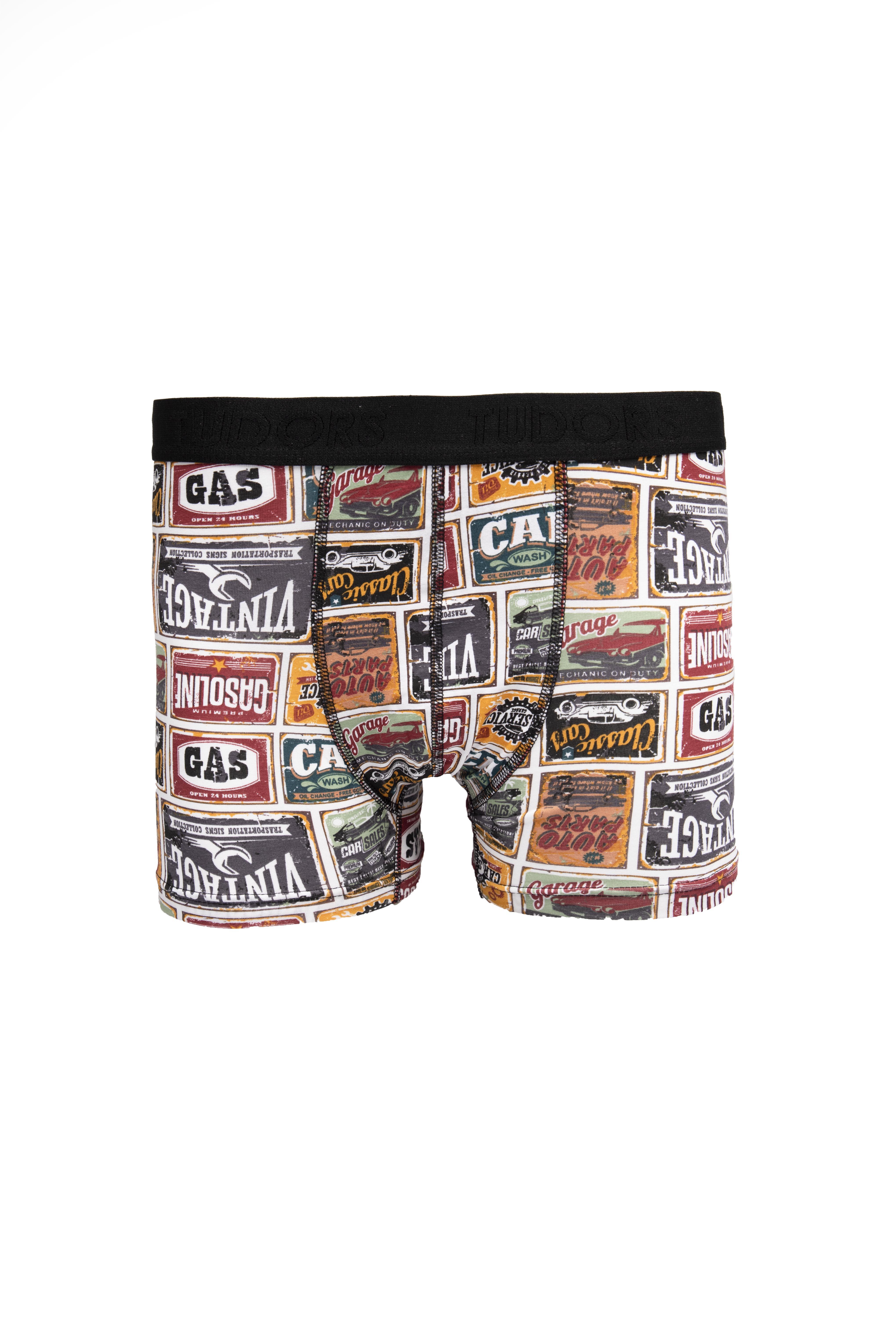 TUDORS Erkek 10'Lu Elastanlı Pamuklu Esnek Kumaş Premium Seri Boxer görsel 8
