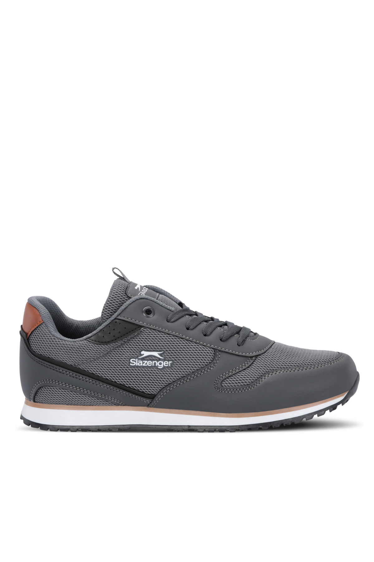 SLAZENGER IRONICS I Erkek Koyu Gri Günlük Spor Ayakkabısı