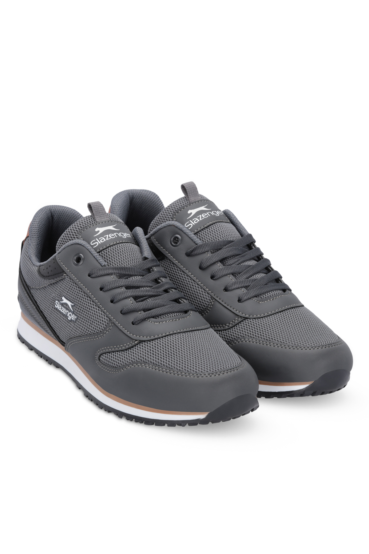 SLAZENGER IRONICS I Erkek Koyu Gri Günlük Spor Ayakkabısı görsel 2