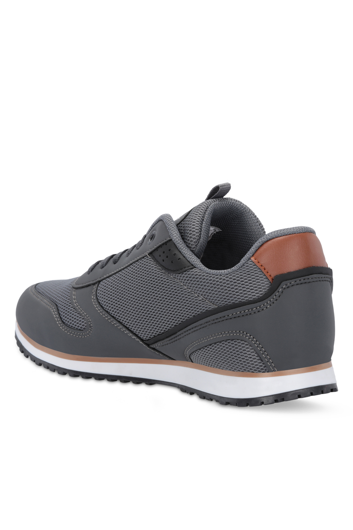 SLAZENGER IRONICS I Erkek Koyu Gri Günlük Spor Ayakkabısı görsel 3