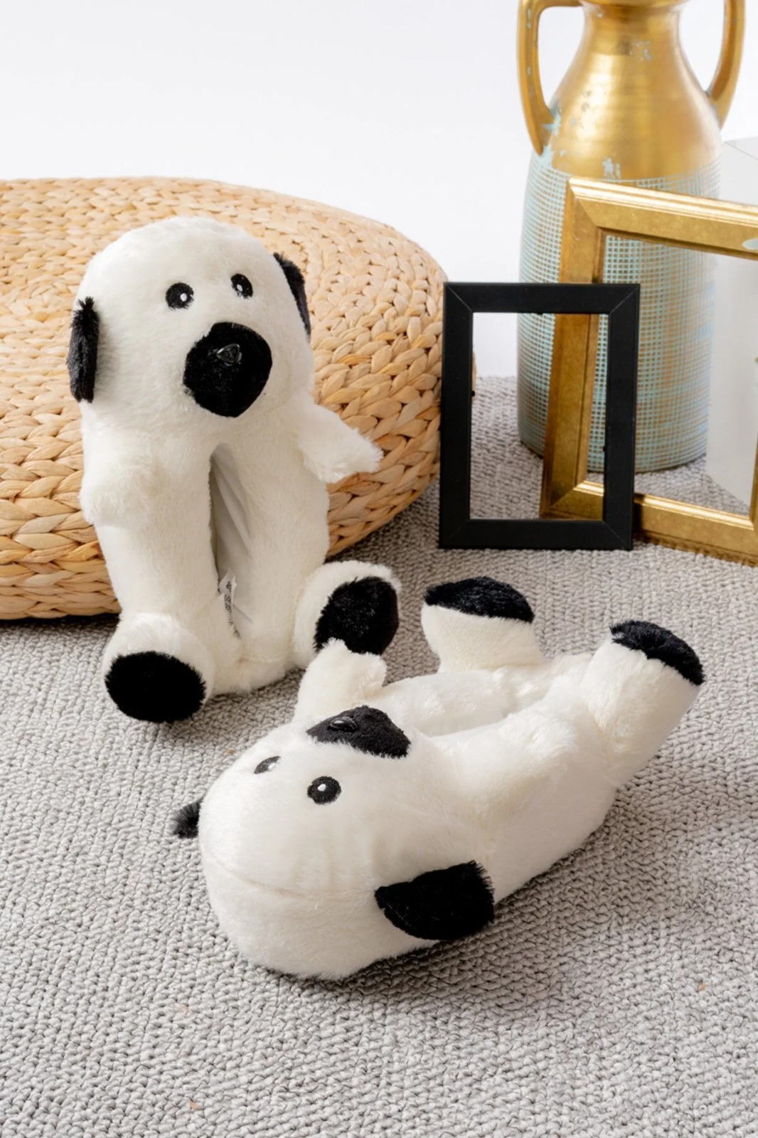 Slipcat Ayıcık Figürlü Pelüş Panduf Ev Pandufu Unisex