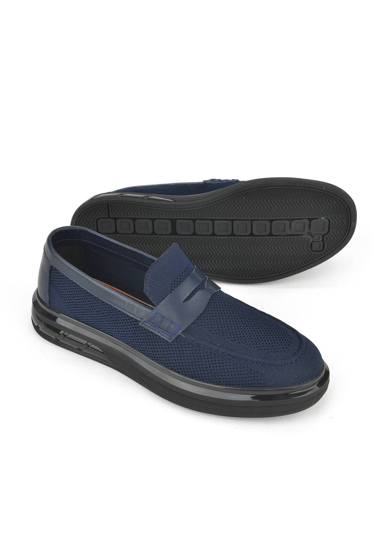 Ziya Ayakkabı Erkek Sneaker 153990ZZ28441 Lacivert Loafer Ayakkabı görsel 4