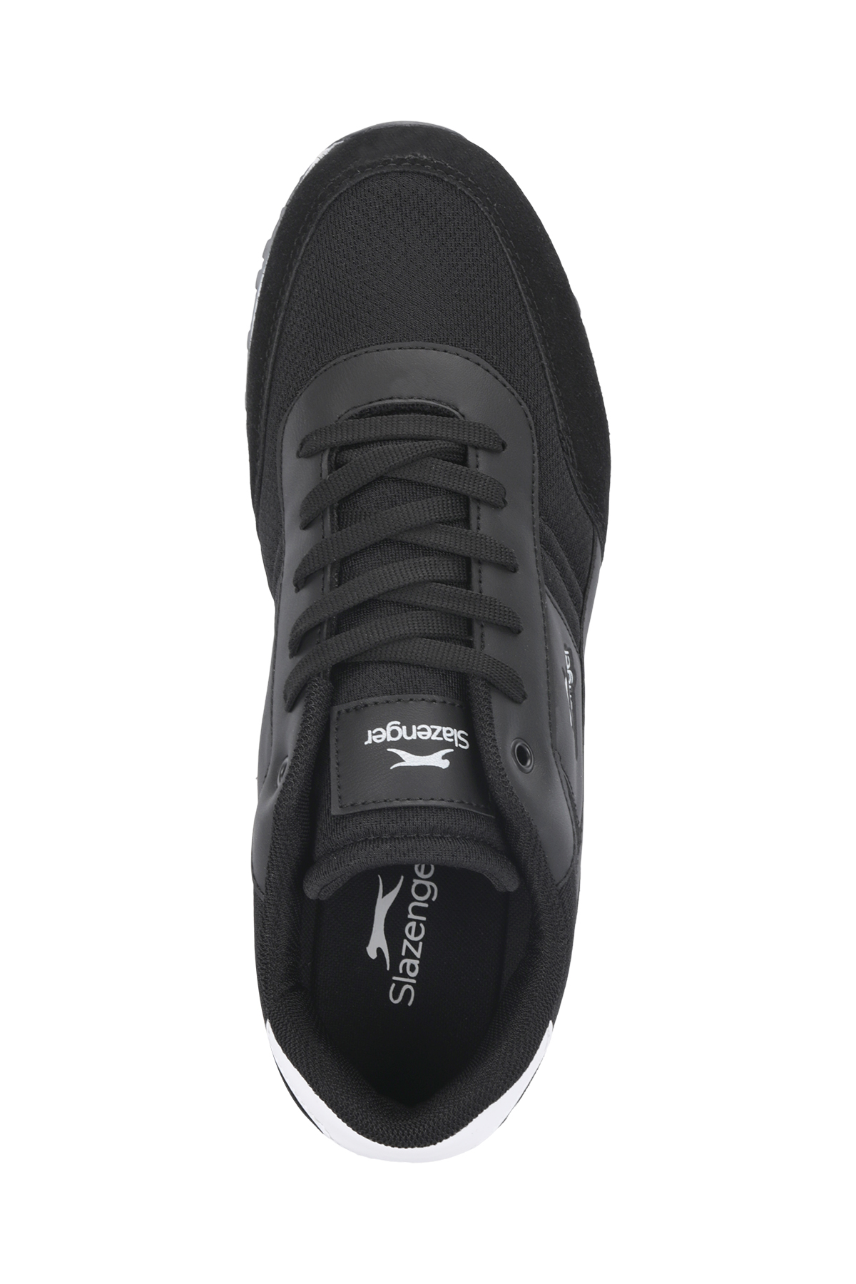 SLAZENGER ISKRA I Erkek Büyük Beden Siyah / Beyaz Günlük Spor Ayakkabısı görsel 5