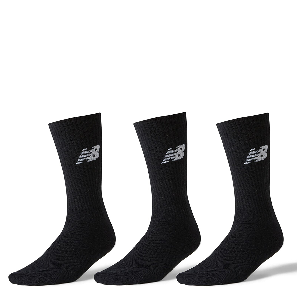 New Balance Unisex Siyah Soket Çorap