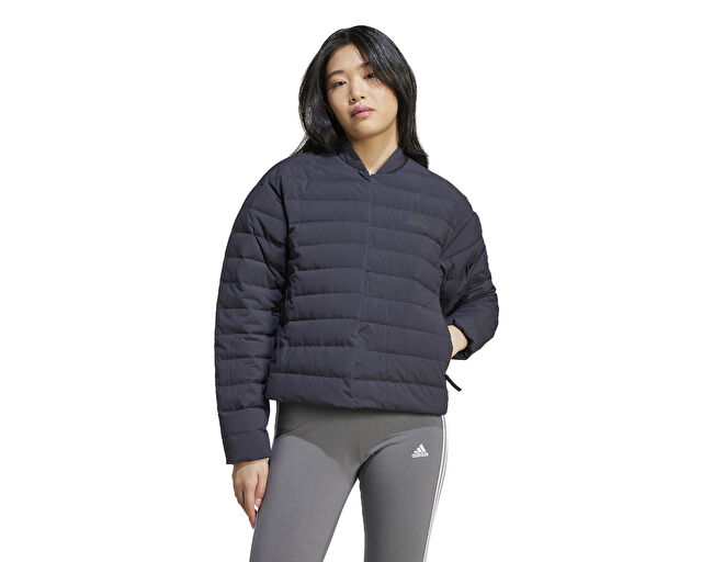Adidas W Helionic L J Kadın Günlük Mont IN6279 Siyah