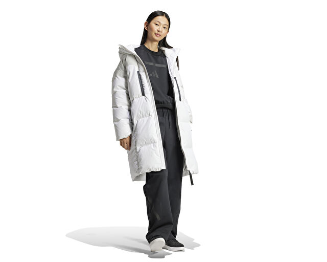 Adidas Wmyshelter Prk Kadın Günlük Mont IZ4622 Beyaz