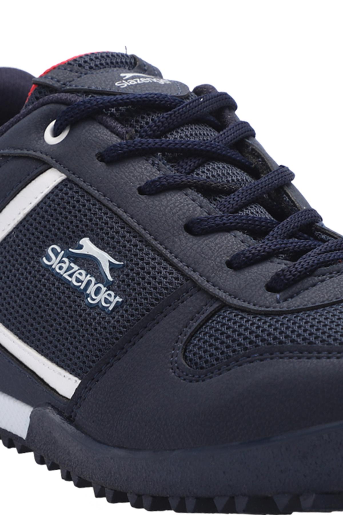 SLAZENGER ADRIAN I Kadın Sneaker Ayakkabı Lacivert / Beyaz görsel 4