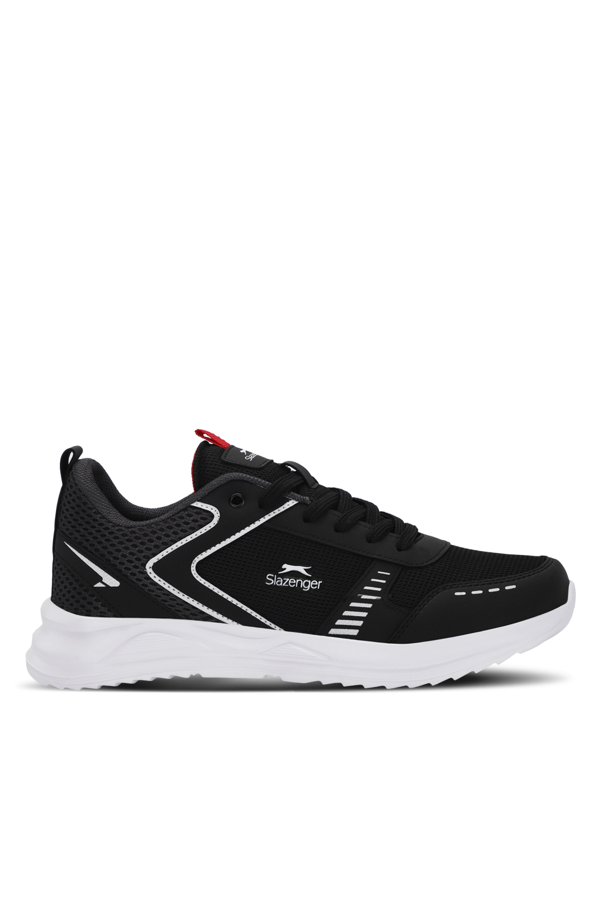 SLAZENGER GUMMY I Erkek Siyah / Beyaz Koşu & Yürüyüş Spor Ayakkabısı görsel 7