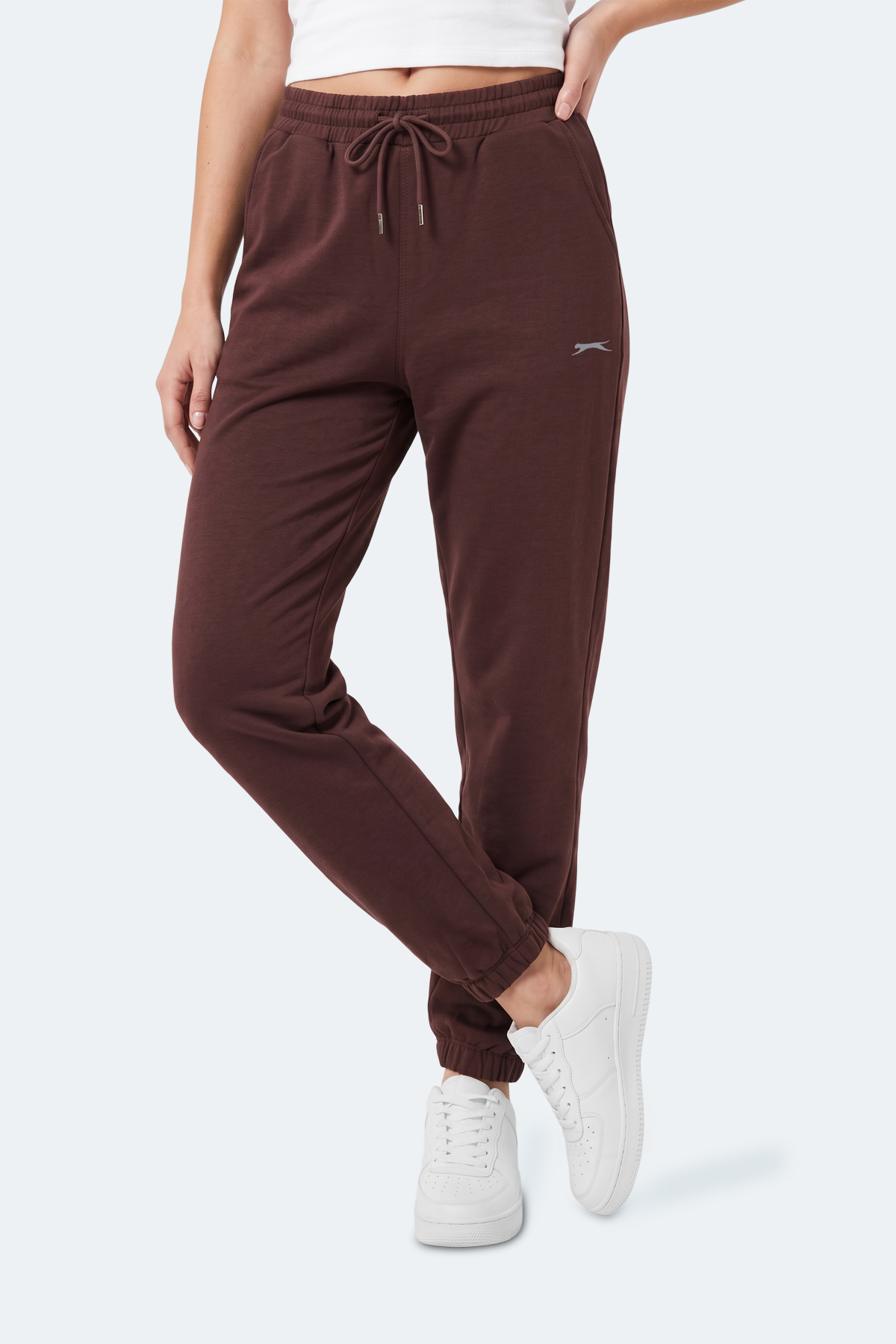 SLAZENGER NESSA I Kadın Kahve Eşofman Altı