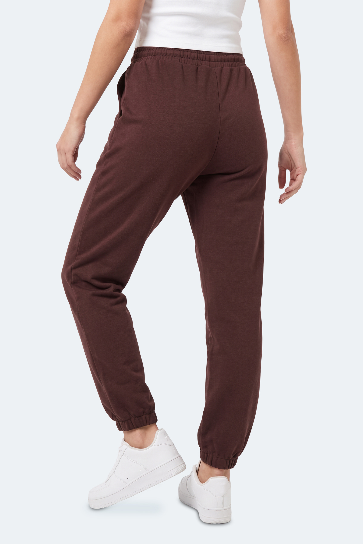 SLAZENGER NESSA I Kadın Kahve Eşofman Altı görsel 7