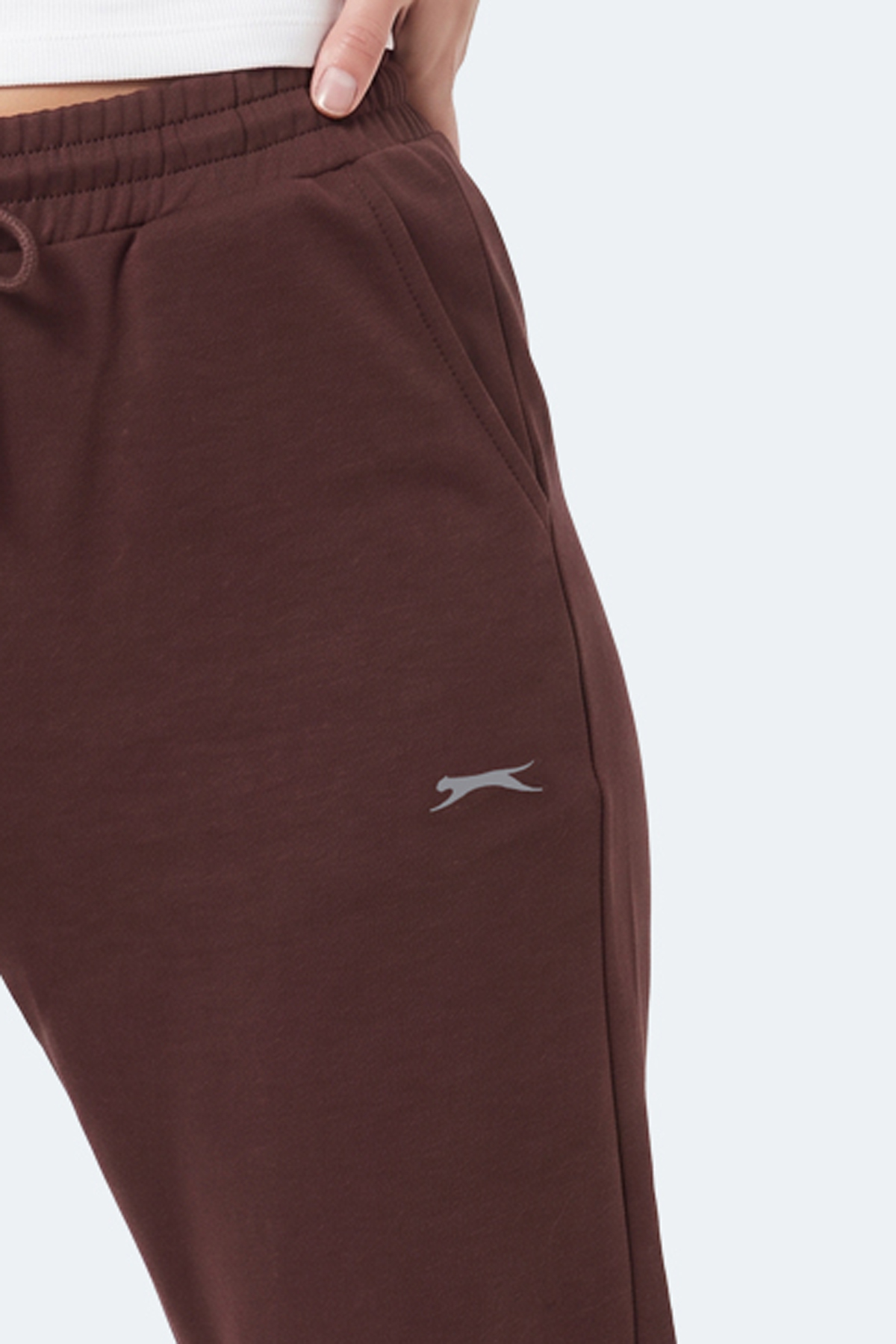 SLAZENGER NESSA I Kadın Kahve Eşofman Altı görsel 8