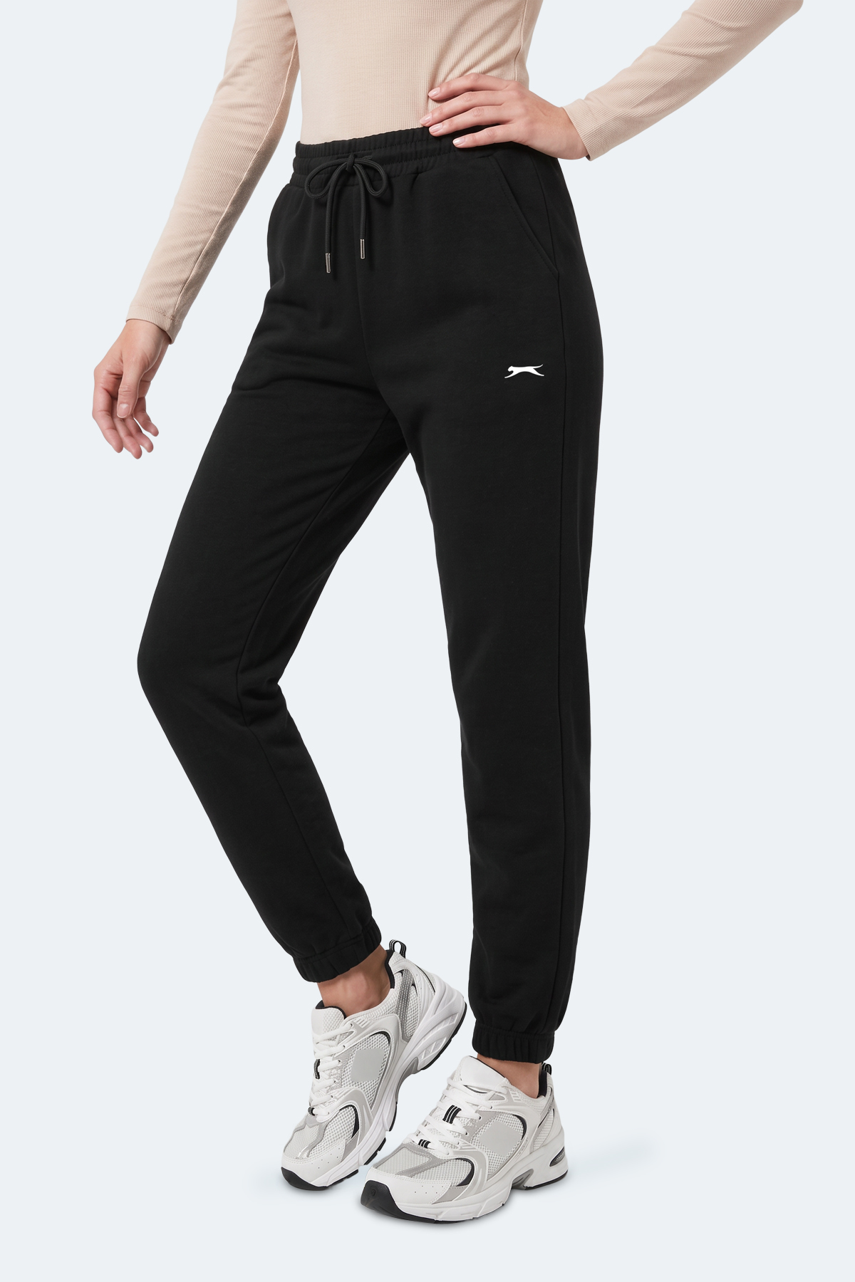 SLAZENGER NESSA I Kadın Siyah Eşofman Altı görsel 8