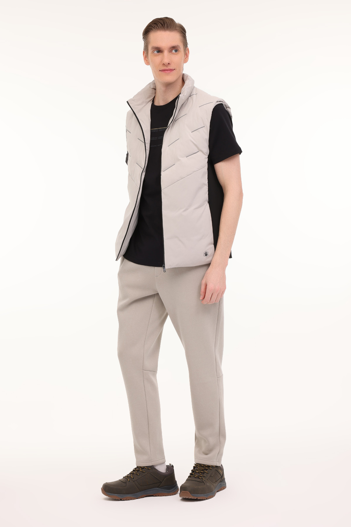 Lumberjack ML BEKSY 4AFW-82 4PR Taş Rengi Erkek Yelek görsel 3